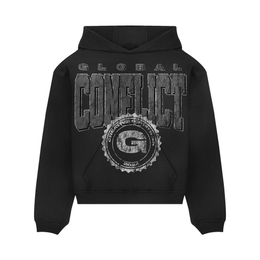 GLOBAL CONFLICT “ G” HOODIE